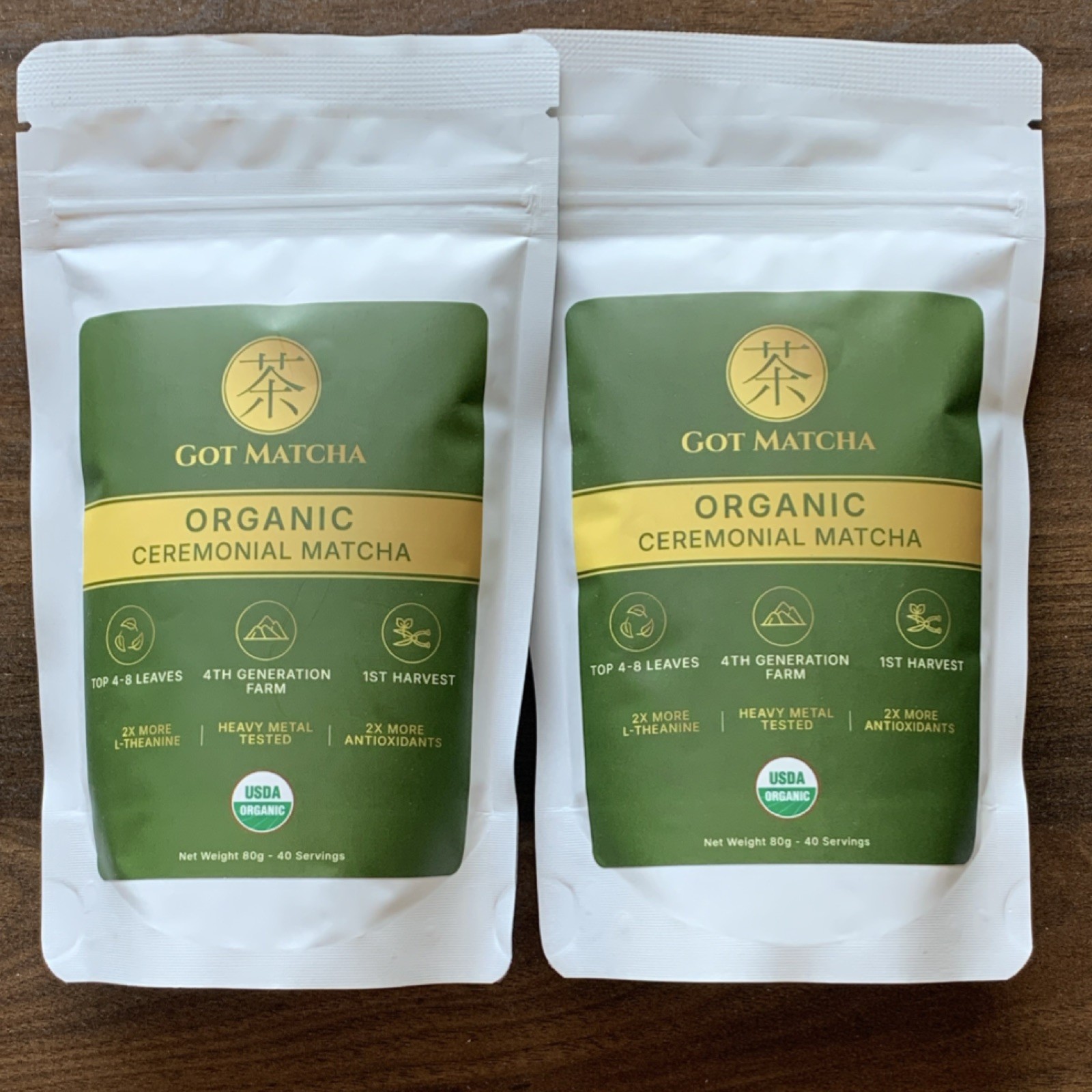 Got Matcha Organic Ceremonial Matcha Powder 80g 40 Serving green tea Exp2028 (2)