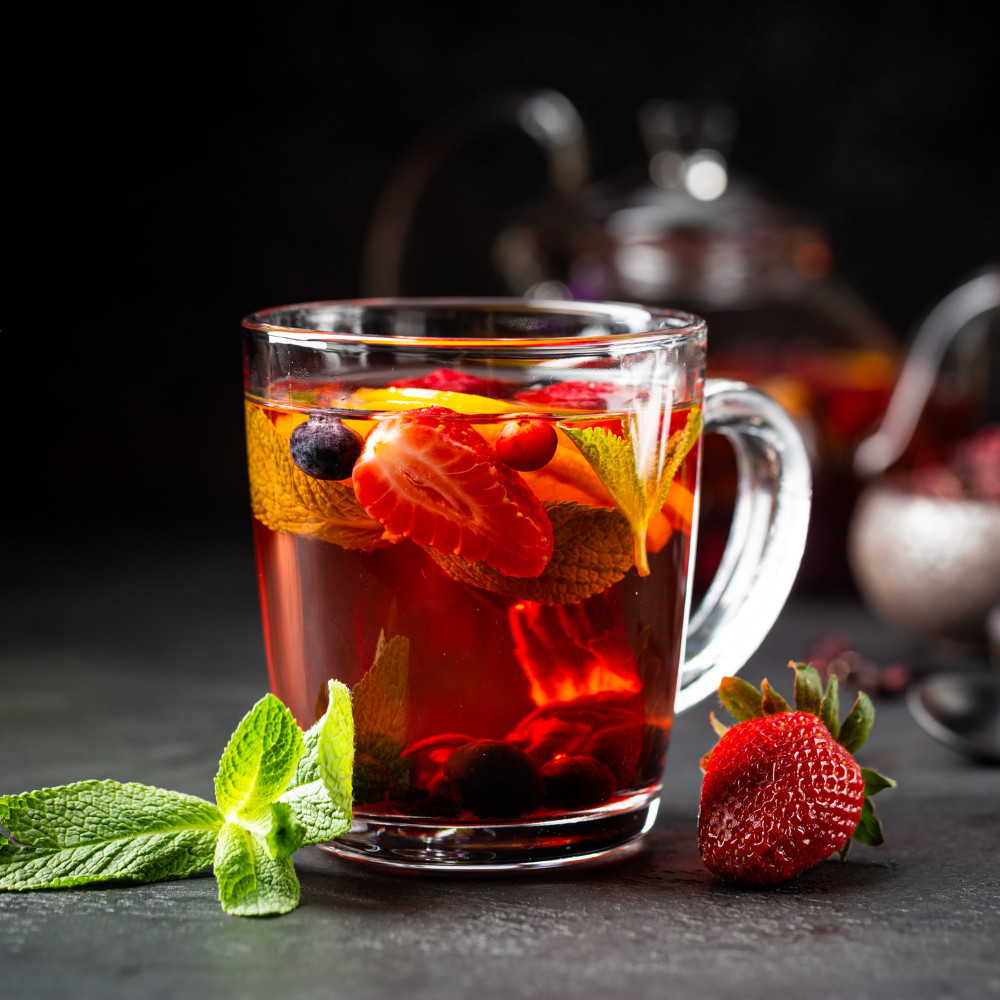 Tea Nestea Mixed Instant Berries Iced High Vitamin Mixes Powder Berry 30 Sachets