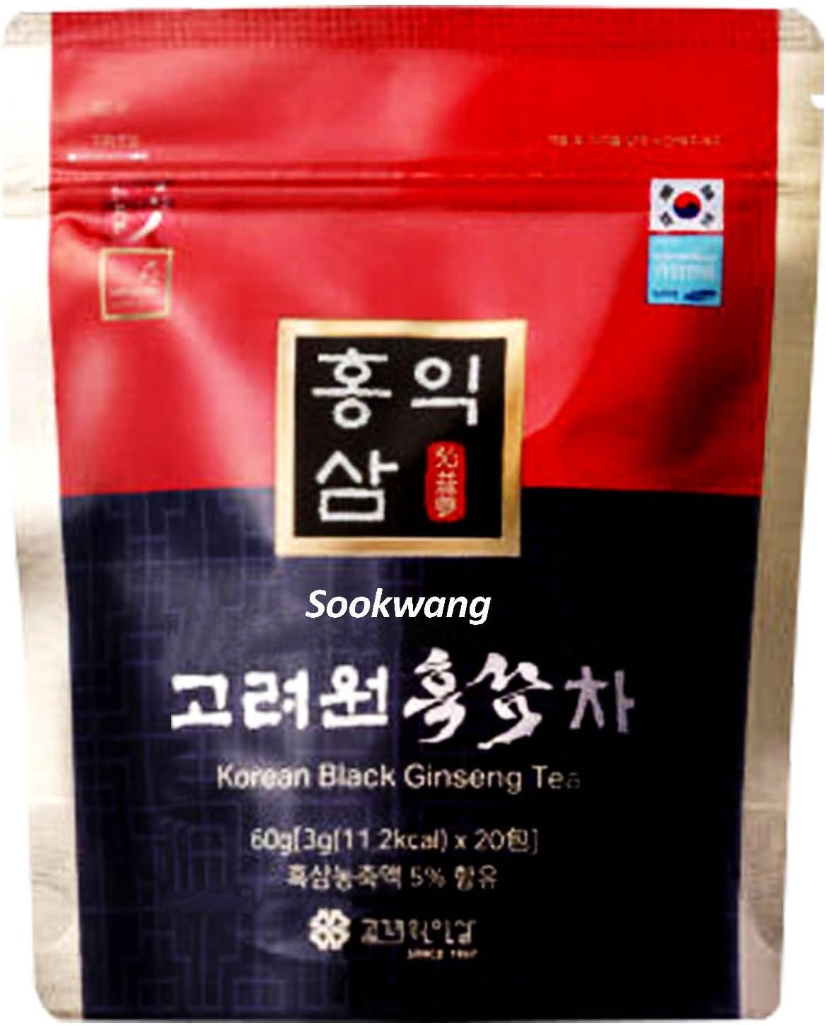 Black Ginseng Extract Granules Tea – Concentrated Ginseng Extract_2.12oz (3g x