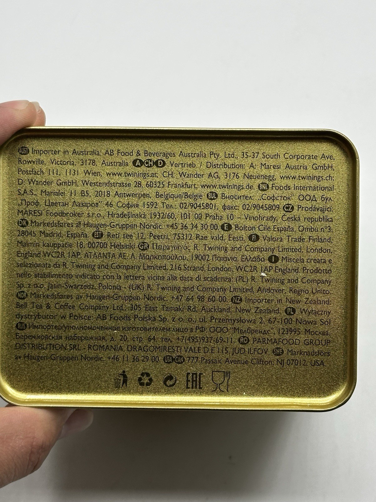 Twinings Earl Grey Tin Loose Tea 7.05oz 200g Exp 3/2026