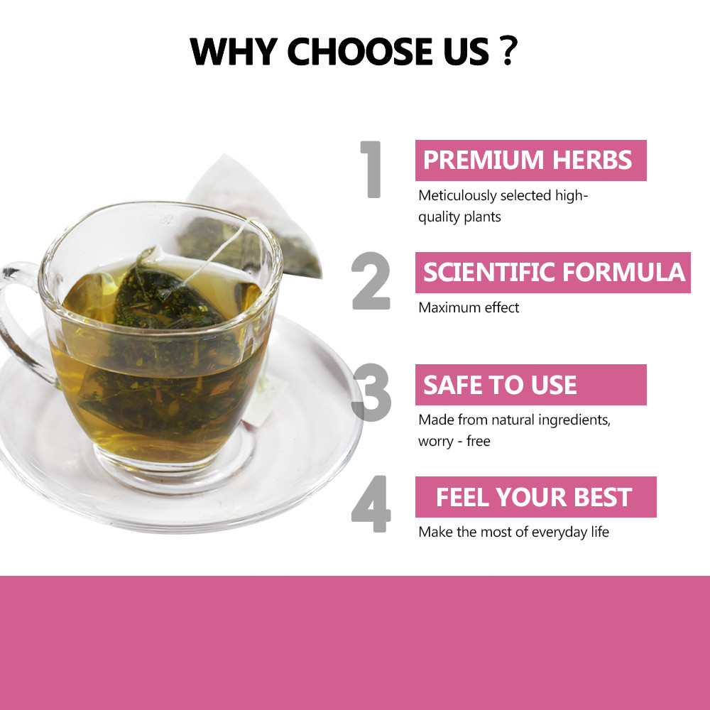 PCOS Herbal Tea–Hormone Balance Support –Natural Detox & Wellness – 20 Tea Bags
