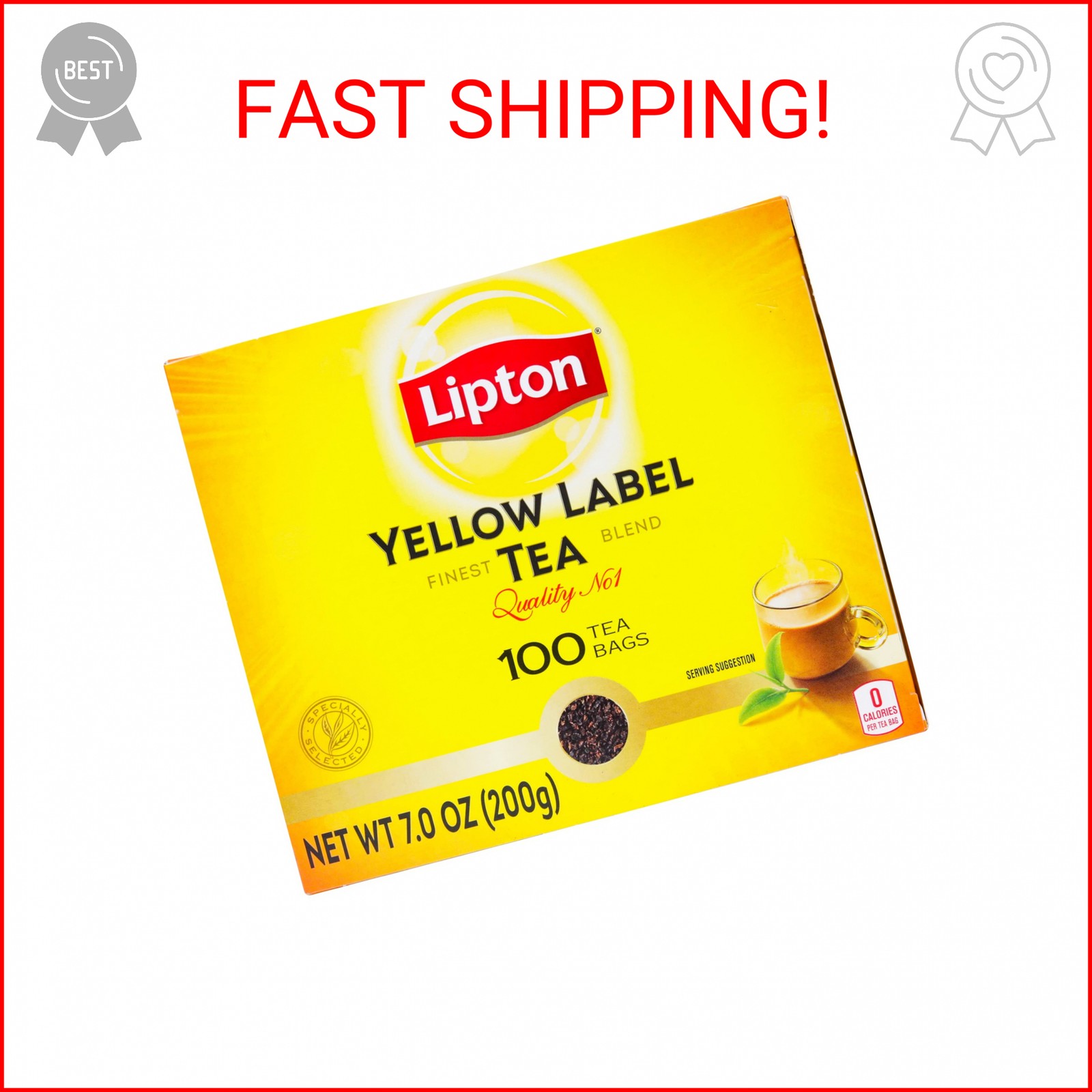 Lipton Yellow Label International Blend | Lipton Tea Bags |Black Tea| Premium Qu