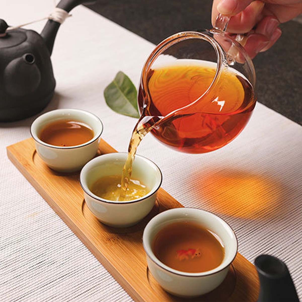 1000g Anhua Black Tea Jinhua Golden Flower Tea Brick Fu Zhuan Tea Healthy Food