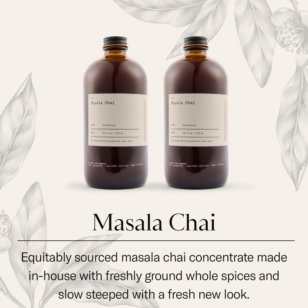Dona Original Masala Chai Concentrate, Small-Batch, Single-Origin Spices, Hot…