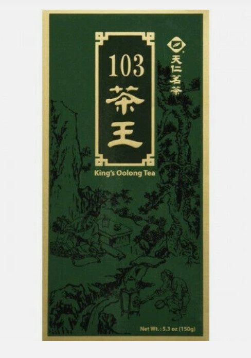 TEN REN TEA King’s 103 Green Ginseng Oolong Tea (150g /5.3oz) 天仁茗茶 103 茶王
