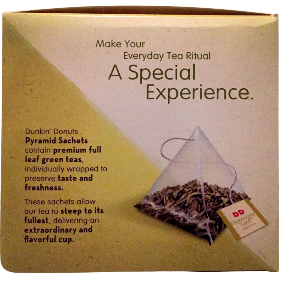 Dunkin Donuts Harmony Leaf Green Tea 90 Bags