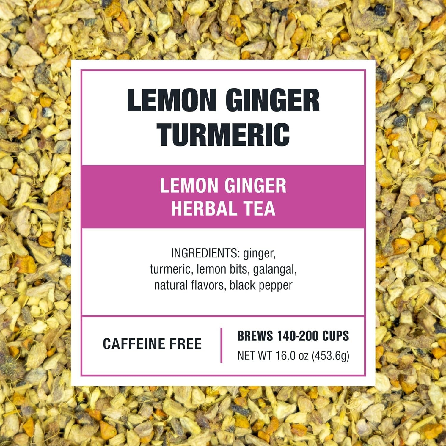 Tiesta Tea – Lemon Ginger Turmeric | Lemon Ginger Herbal Tea | Premium Loose …