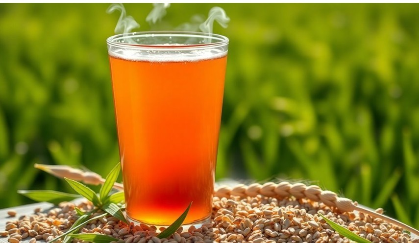 Mesona Roasted Barley Chrysanthemum Flowers Herbal Tea for Better Sleep 仙草薏米茶