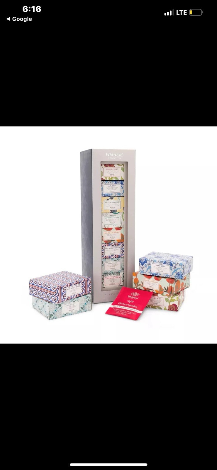 Whittard Chelsea 1886 Taste of Tea Gift Set