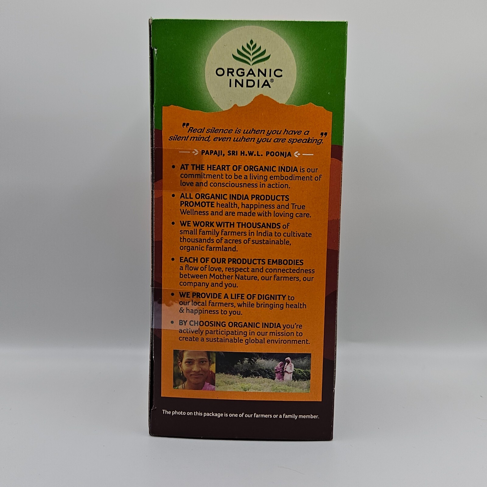 Organic India Ginger USA TEA 4 BOX 100 BAGS Immunity Skin
