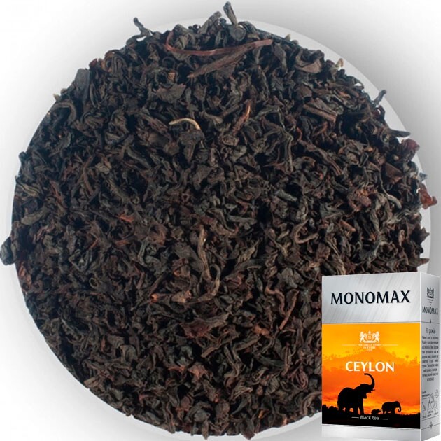 Pure Ceylon Tea Premium Black Tea Loose Tea 3oz – 90g Чай Мономах FREE SHIPPING