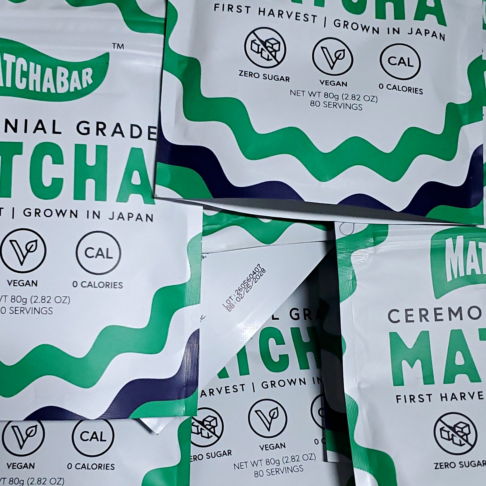 MatchaBar Ceremonial Grade Japanese Matcha Powder 80g Vegan Non-GMO 80