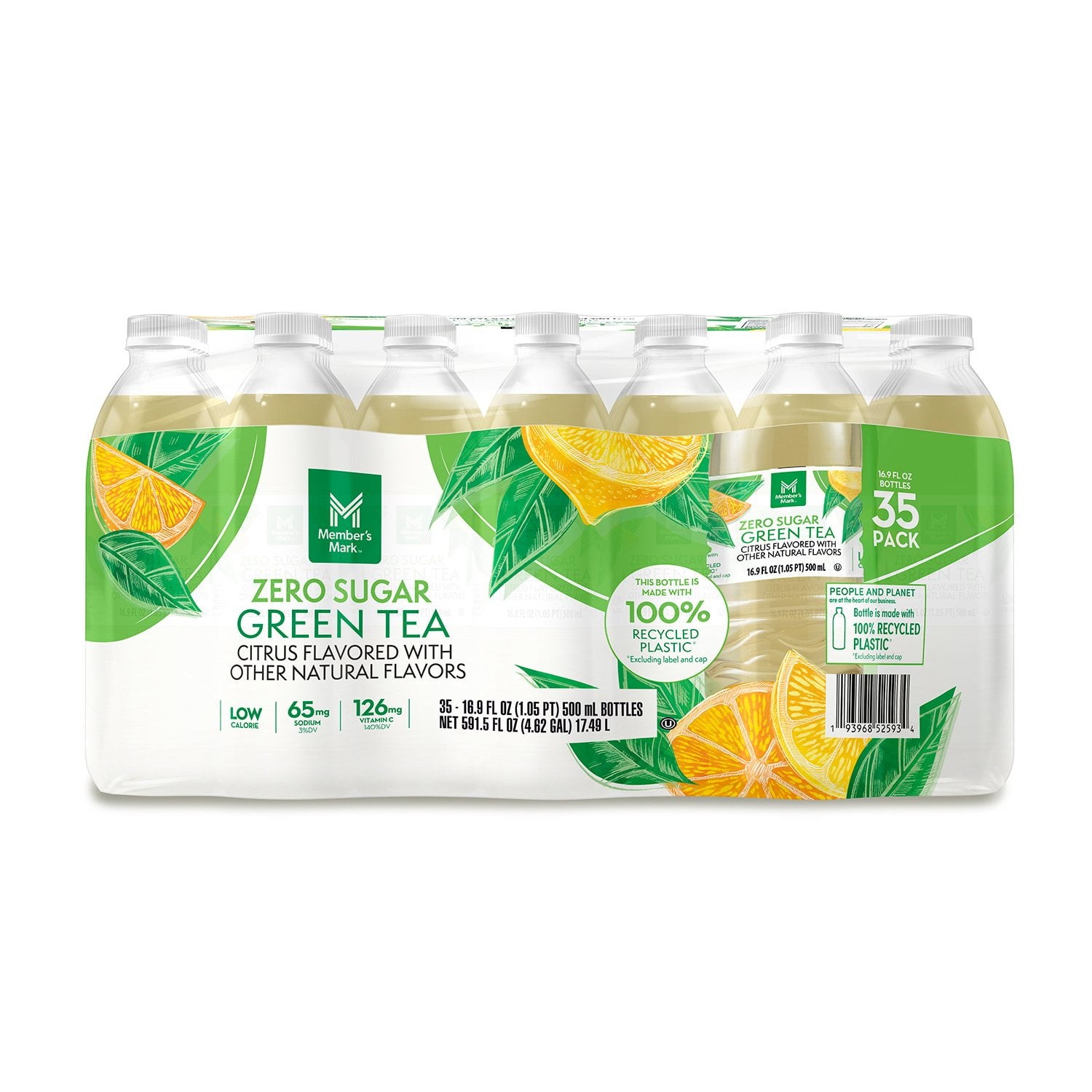 Member’s Mark Zero Sugar Green Tea 16.9 fl oz 35 Pack FREE SHIPPING!!!!