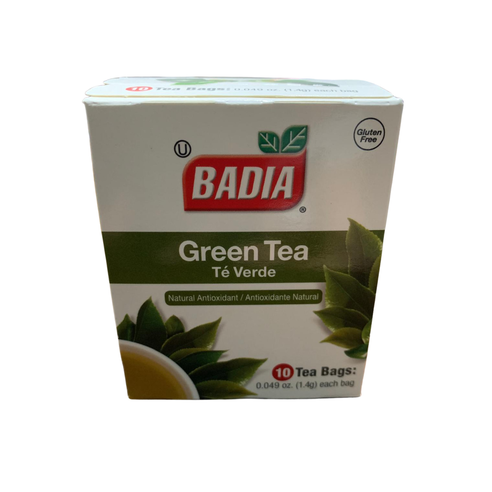 Badia Green Tea 10 Tea Bags Gluten Free Herbal Tea Natural Antioxidant