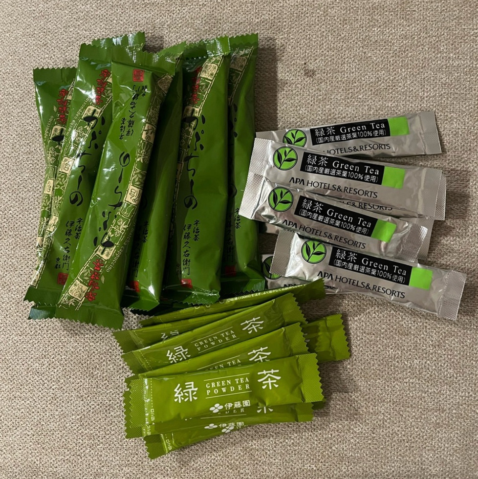 25 ITOEN Oi Ocha & Ito Kyuemon Uji-Cha Green Tea Matcha Japanese Powder Sticks