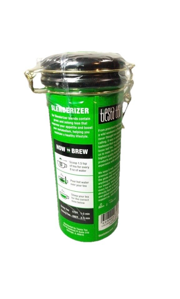 Tiesta Tea Fruity Paradise Strawberry Pineapple Green Loose LeafTea Slenderizer