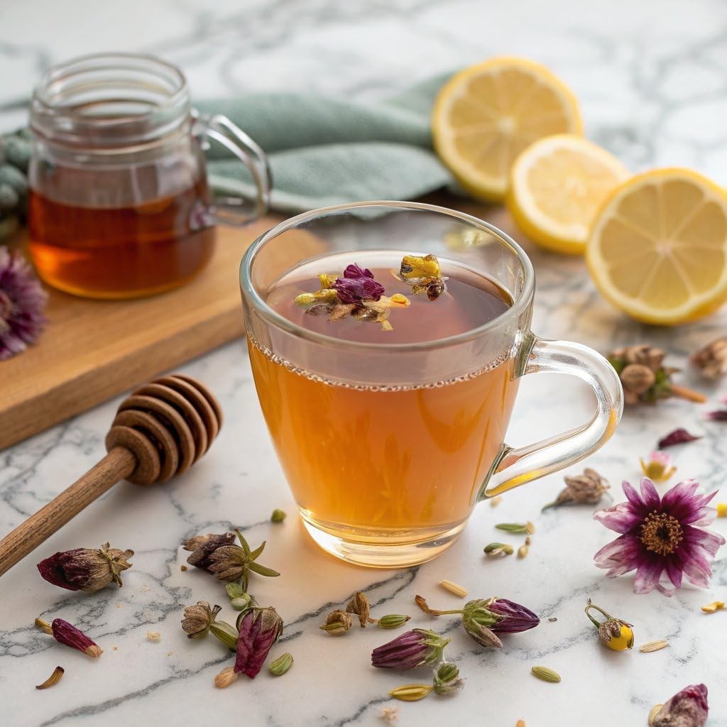 50 Count Passion Flower Tea – Pure Caffeine-Free Herbal Delight for Relaxation