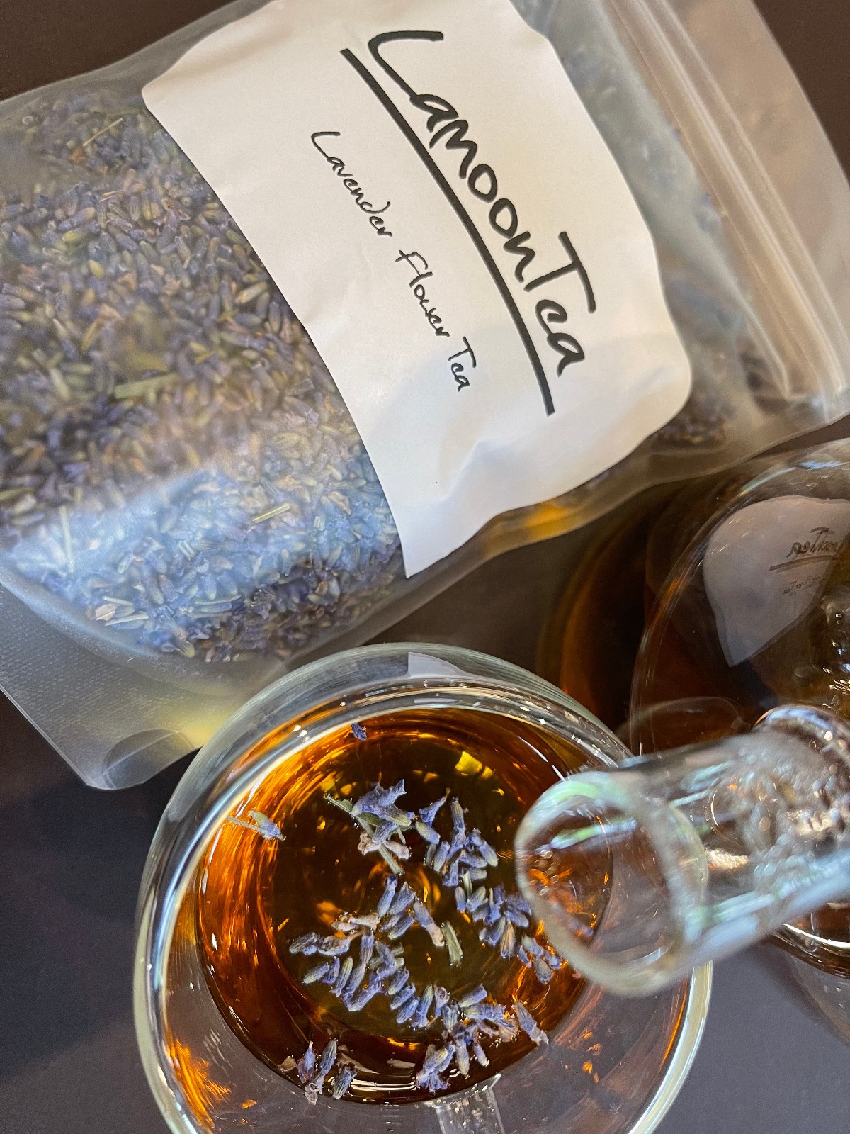 Lavender Flower Dried Herb Herbal Powder Tea Stamen Pollen | LAMOON TEA