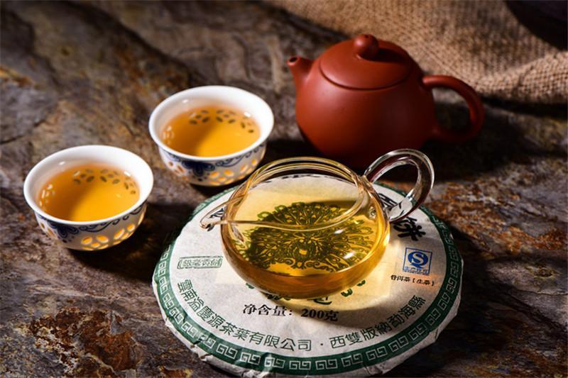 200g Yunnan Pu Erh Tea Cake Natural Herbal Energy Drink Brown Puer
