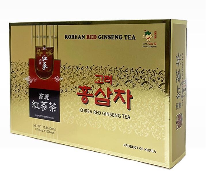 Korean Red Ginseng Extract Red Ginseng Root Tea 3g x 100bags Free Shipping