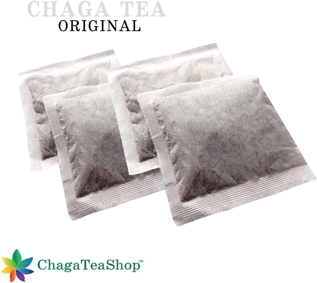 Siberian Chaga Mushroom Individual Filter Tea Bags 20 Filter Bags Net Wt 1.4…