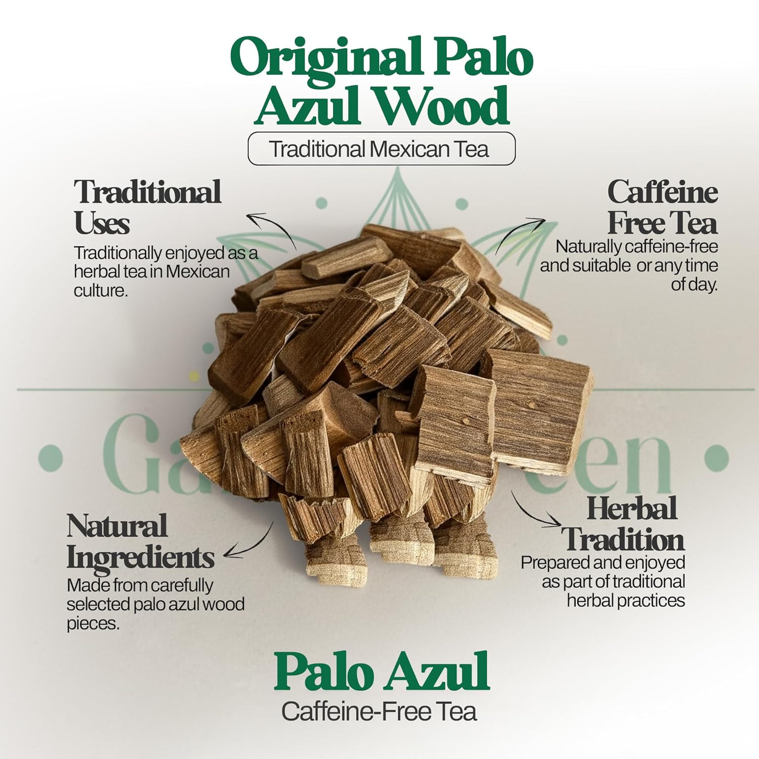 Kidney Wood 4 Oz, Resealable Bag , Blue Stick Tea , Palo Azul Tea Bark , Palo Az