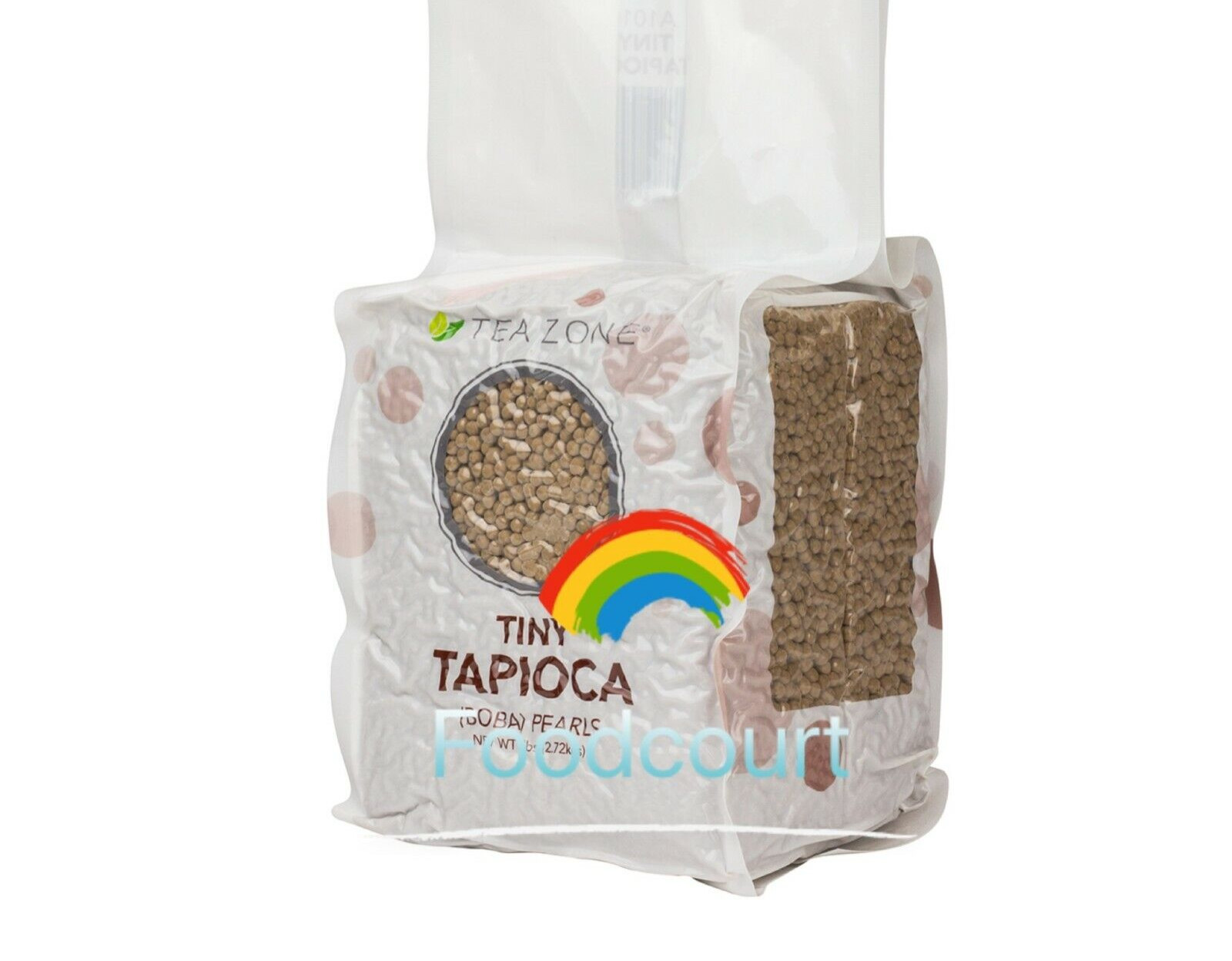 Tea Zone Tiny Tapioca Pearl Black Boba Taiwan 6 lb