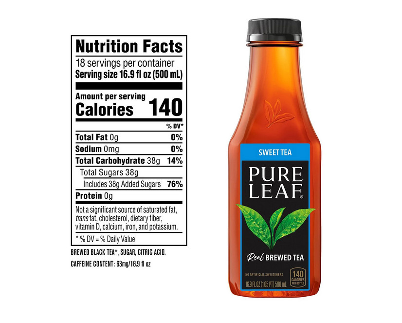 Pure Leaf Real Brewed Tea Sweet Tea 16.9 fl. oz., 18 pk.