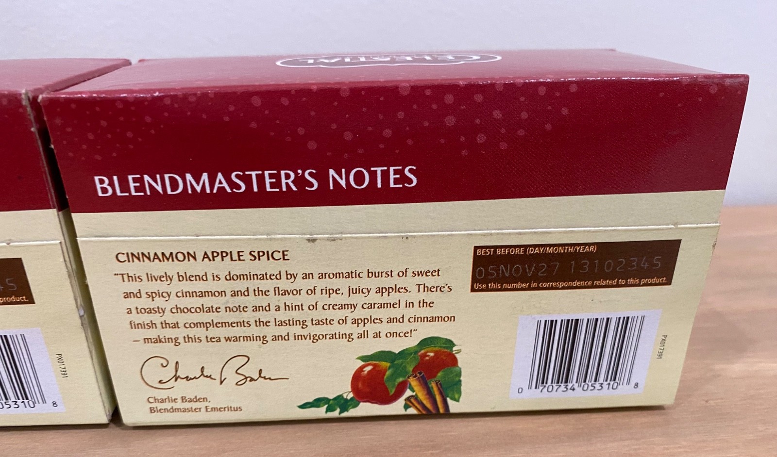 Celestial Seasonings Cinnamon Apple Spice Herbal Tea LOT/4 Boxes BBD 11’27