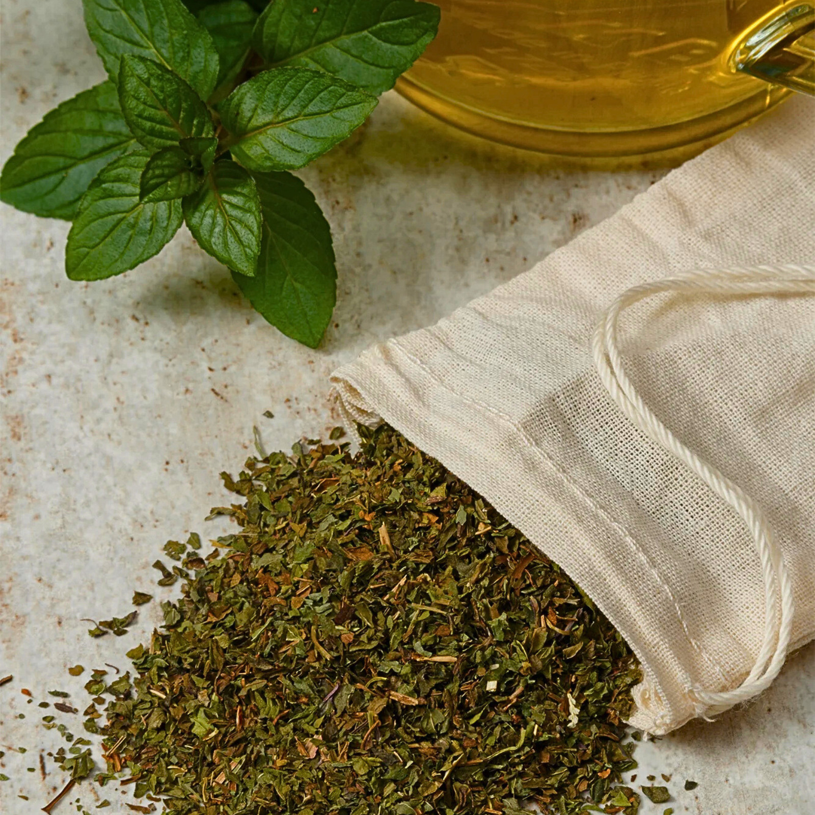 Dried Mint Cut Leaves | 100% Natural Organic Pure Peppermint | Herb Cooking Tea