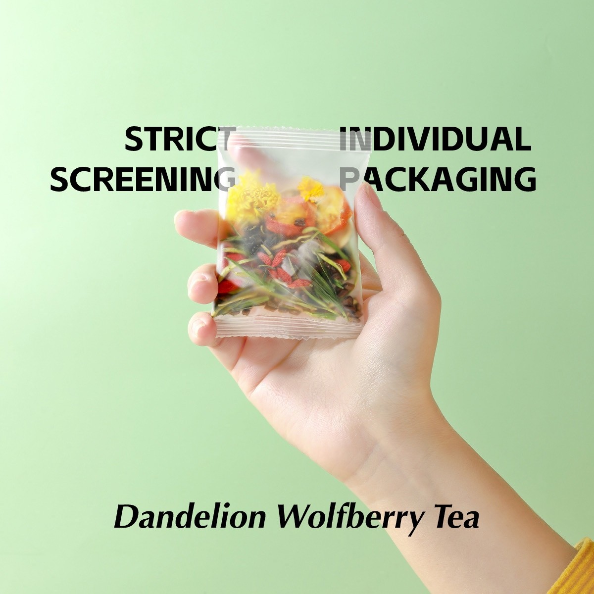 Dandelion Root Herbal Tea , Caffeine Free , 15 Bags , 100% Nature , FDA