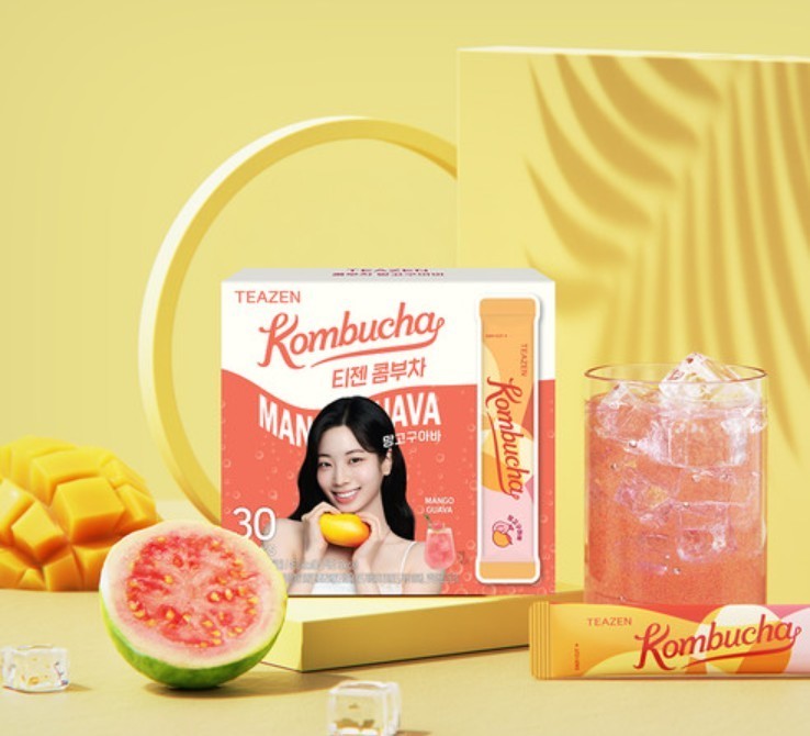 Kombucha – 30 Sticks 150g / (15 Types / Member-Themed) KOREA NO.1 Tea