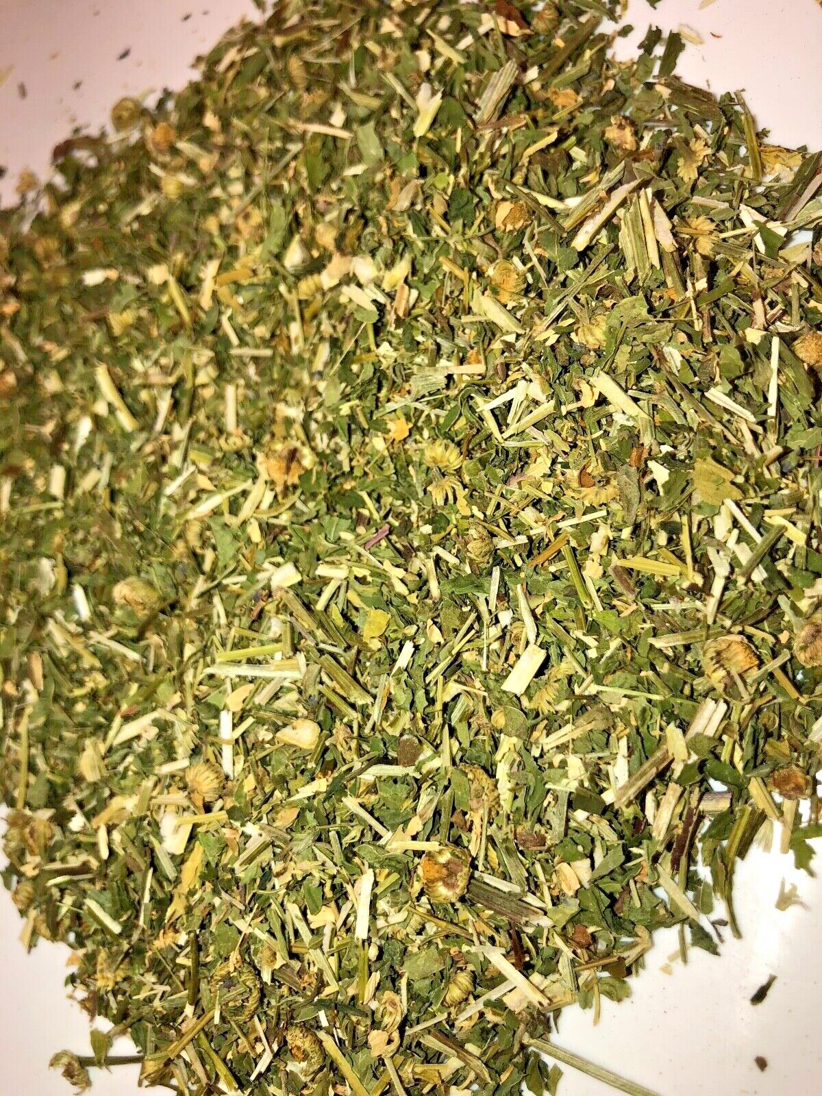 Pain Anxiety Skullcap & Feverfew Blend Mix Certified Organic Herb -1 2 4 8 lb oz