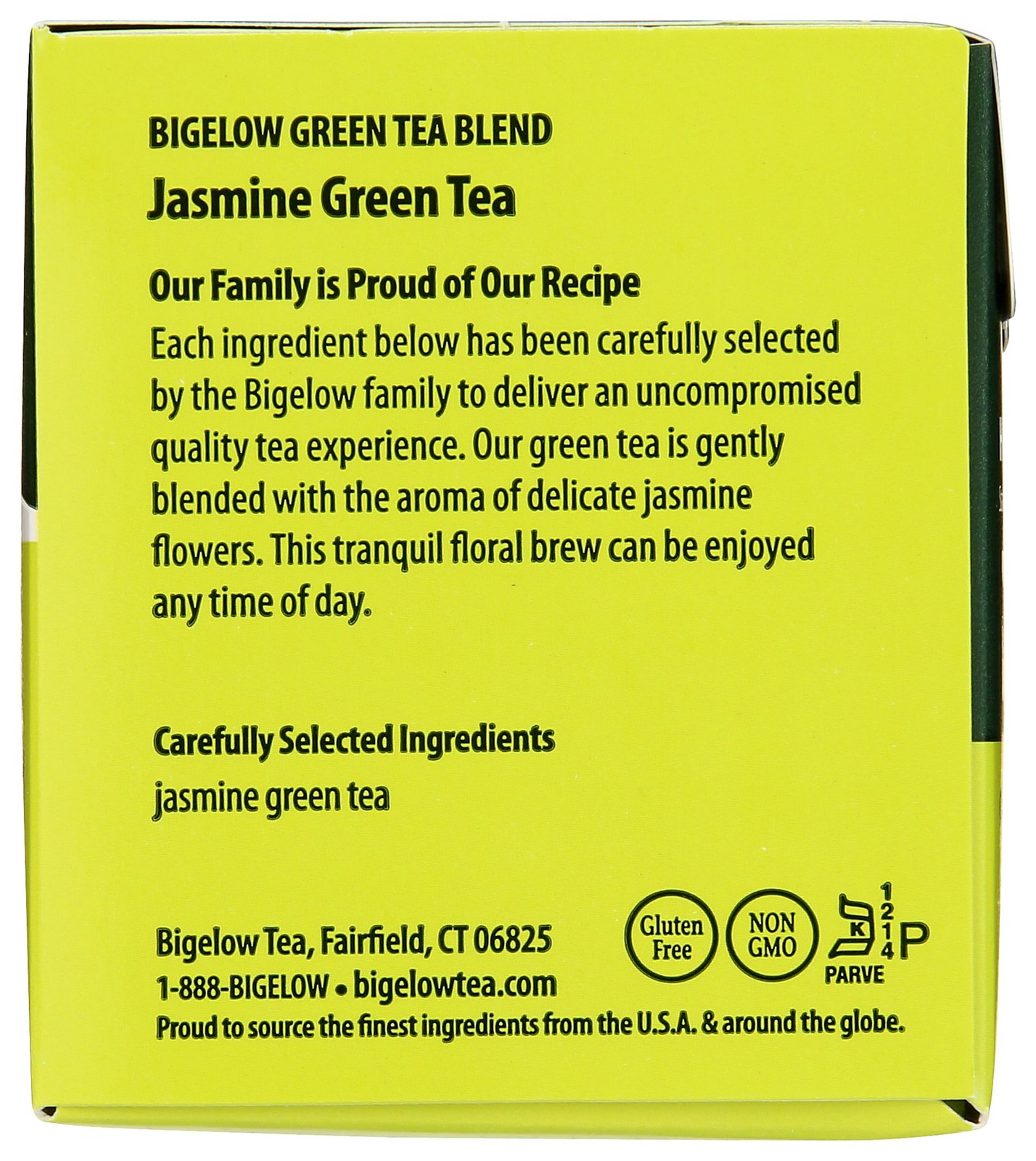 Bigelow Tea Jasmine Green 20 Count (Pack of 1) 20