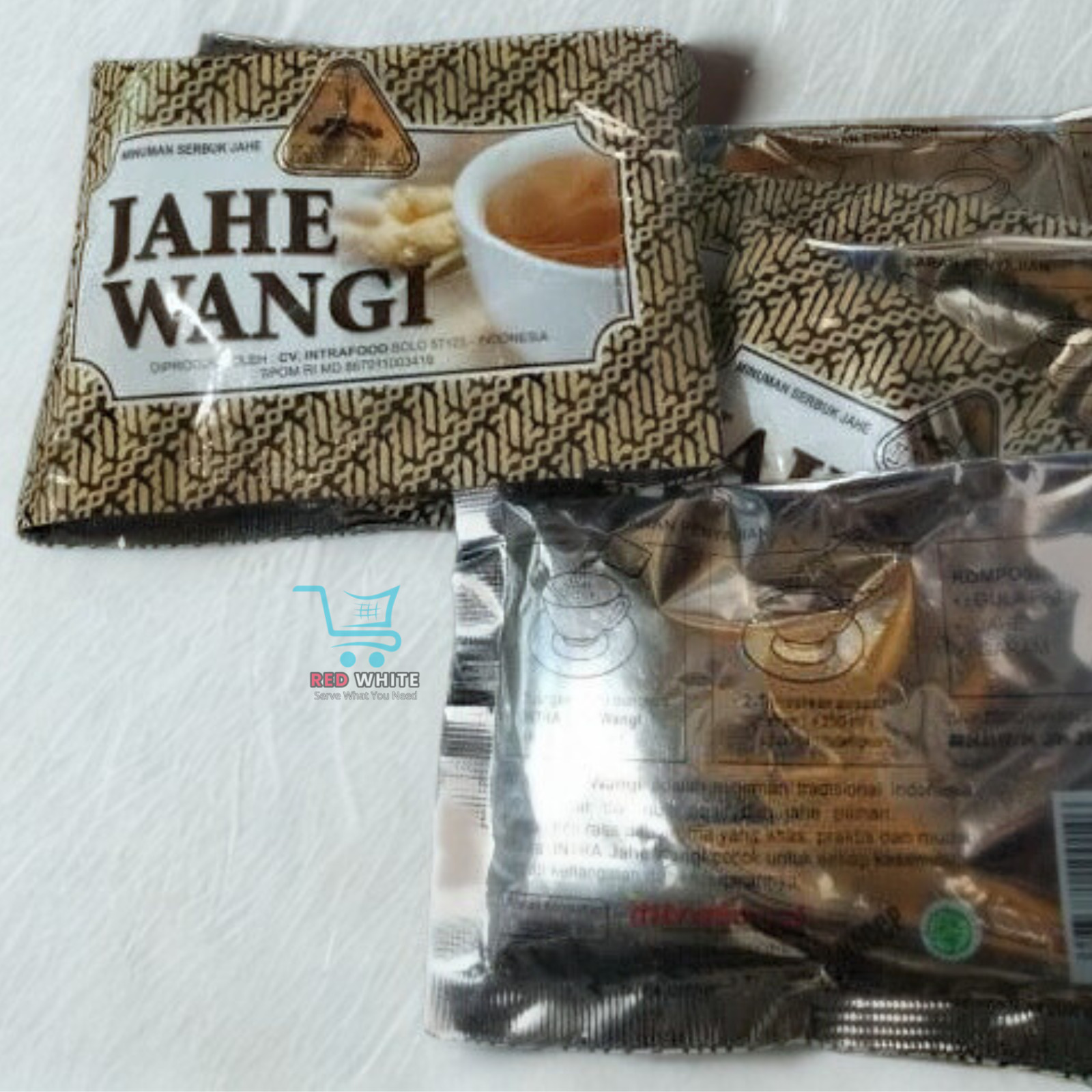Wedang Jahe Herbal Tea Mix – Indonesian Spiced Ginger Drink 10 sachet