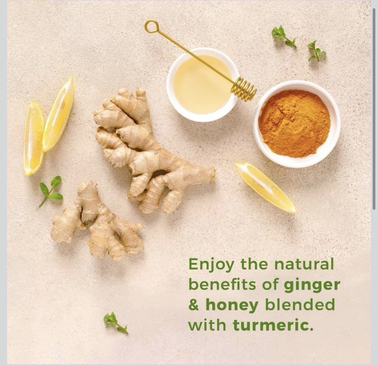 Prince of Peace Instant Ginger Honey Crystals w/Turmeric, 25 Sachets – Instant H