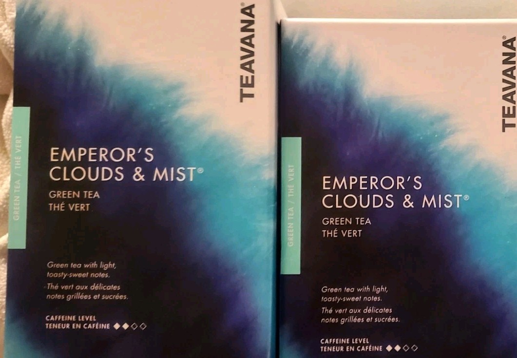 🍵 NEW! STARBUCKS TEAVANA EMPEROR’S CLOUDS & MIST TEA BOX TOTAL 12 SACHETS 2026