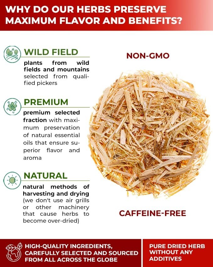 Decaffeinated 2 oz. Siberian Ginseng Herbal Tea – Pure & Gluten-Free