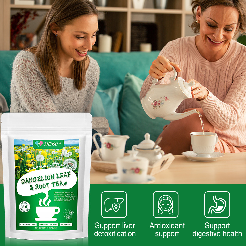 Dandelion Tea 24 Leaf & Root Herbal Tea Bags for Liver & Kidney Health Detox