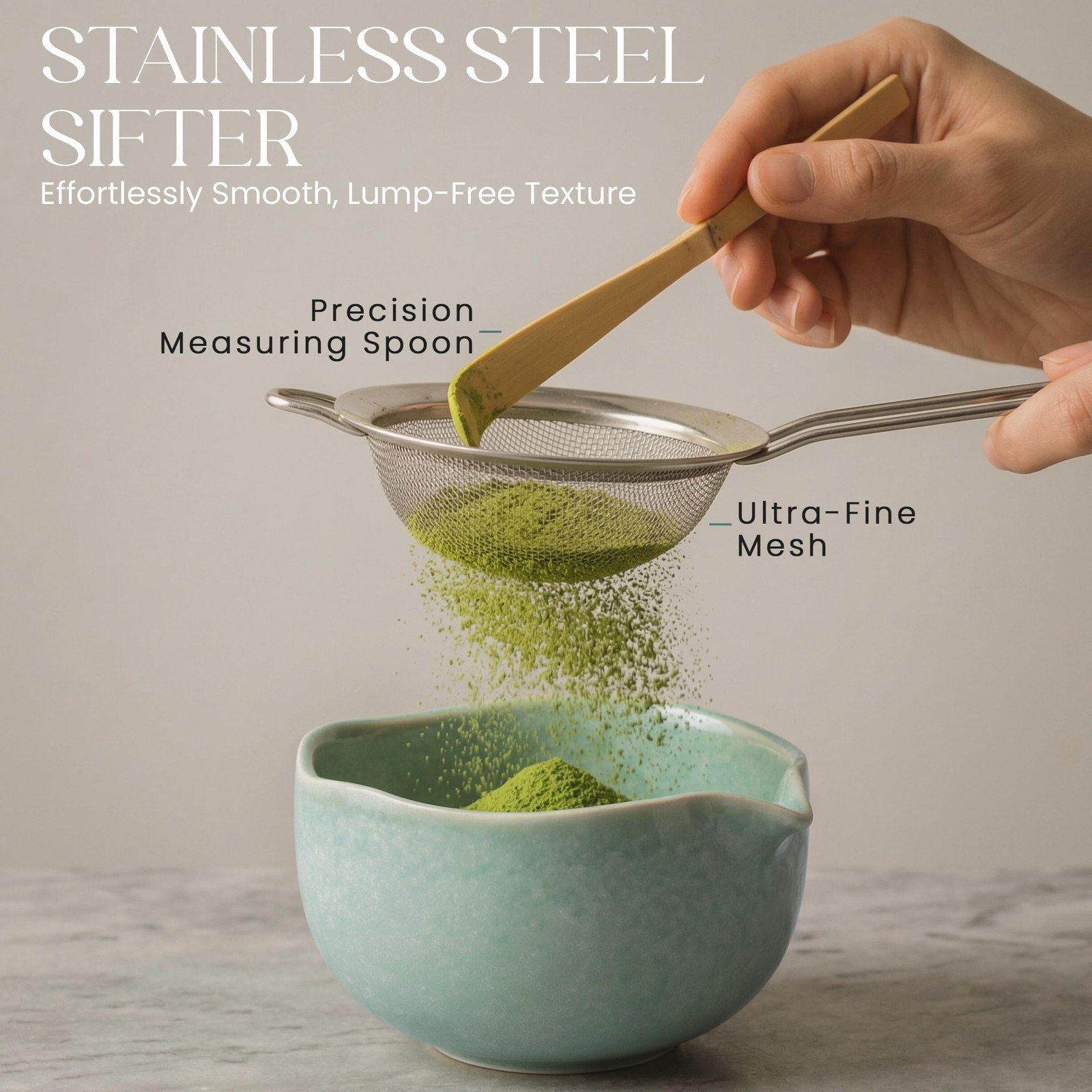 LIVEWELL RITUALS Matcha Whisk Set – Matcha Set Kit with Ceramic Matcha Bowl, …