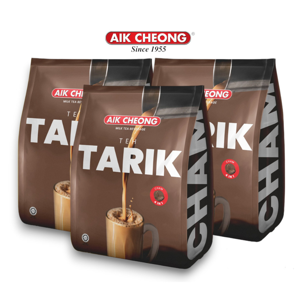 AIK CHEONG Teh Tarik – Cham 4in1 (38g x 12 sachets)