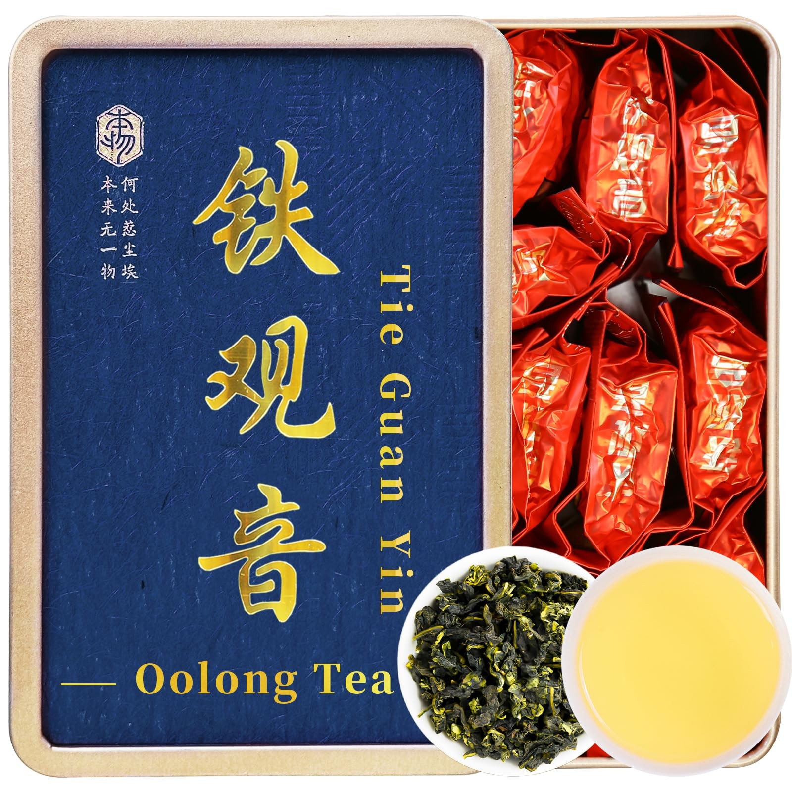 XIXICHA Tie Guan Yin Tea Oolong Loose Leaf 128g/4.5oz 8g*16bags Tieguanyin Ch…