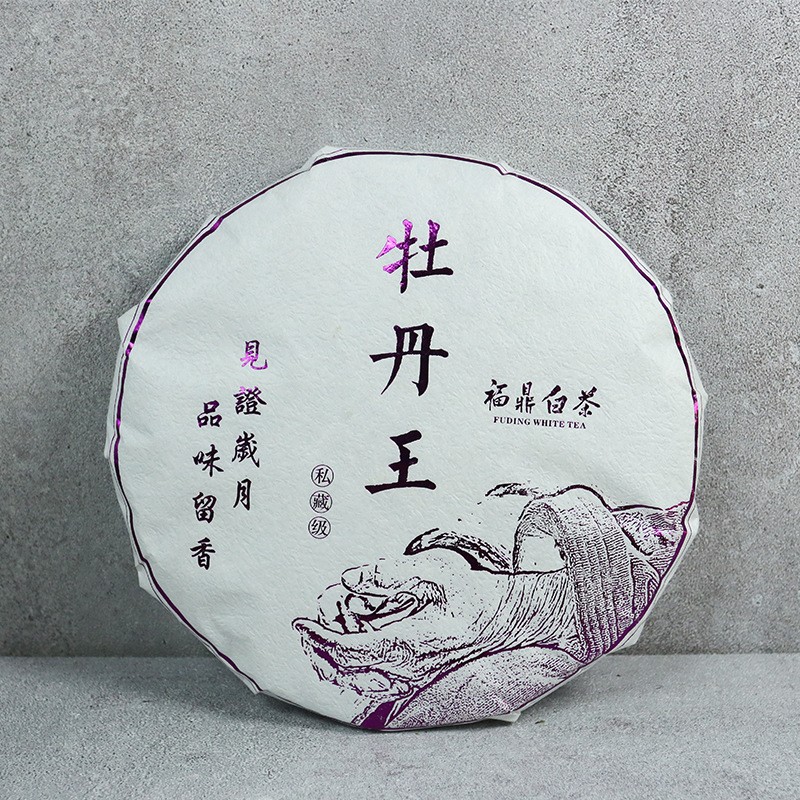300g Fuding High Mountain Flowers Fragrance White Tea White Peony Tea Cake