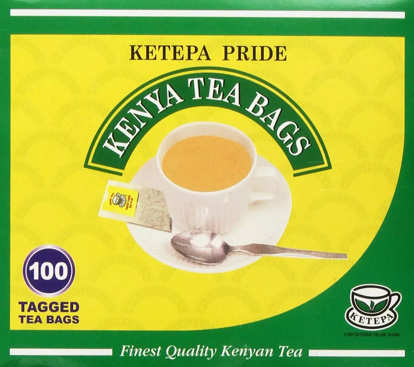 Ketepa Pride Kenyan 100 Individual Tea Bags – FREE SHIPPING