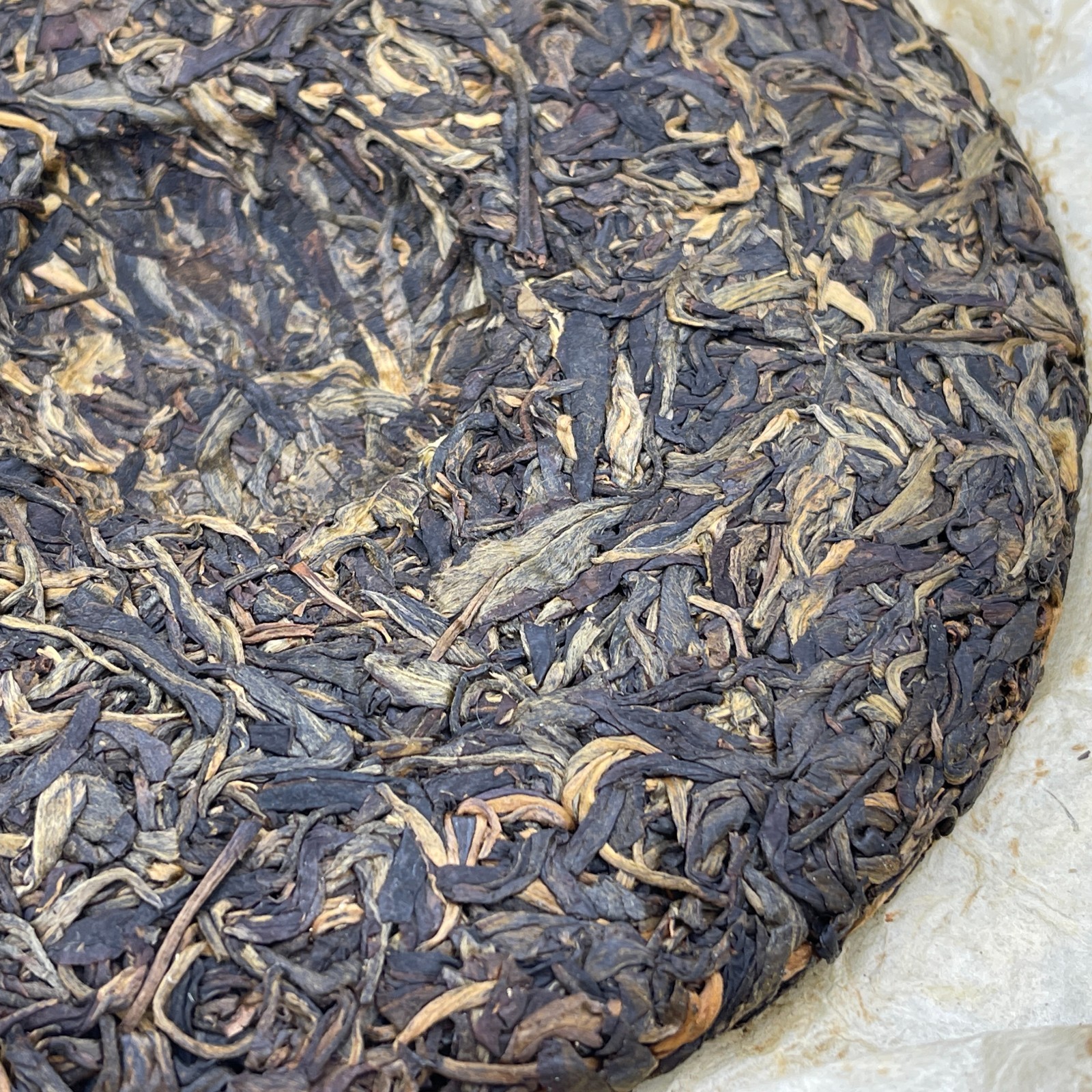 2013 Guoyan Xishuangbanna Laobanzhang Raw Pu-erh Tea Cake, 400g, from Yunnan