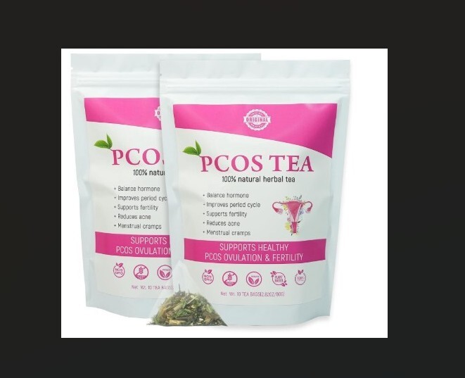 Pcos Fertility Tea for Women Hormonal Balance, Support