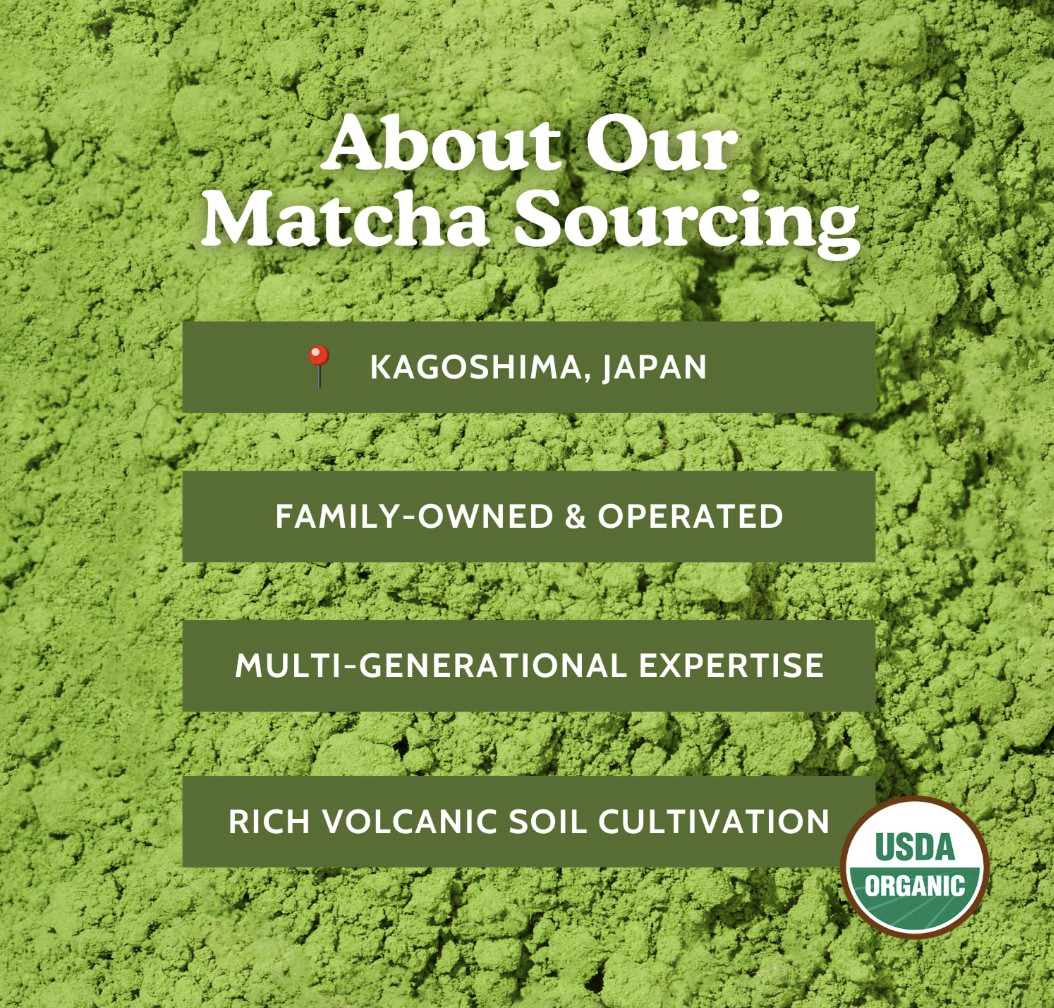 SEN CHA Naturals Organic Matcha Green Tea Powder, Ceremonial Grade Tin, 3PK 3Oz