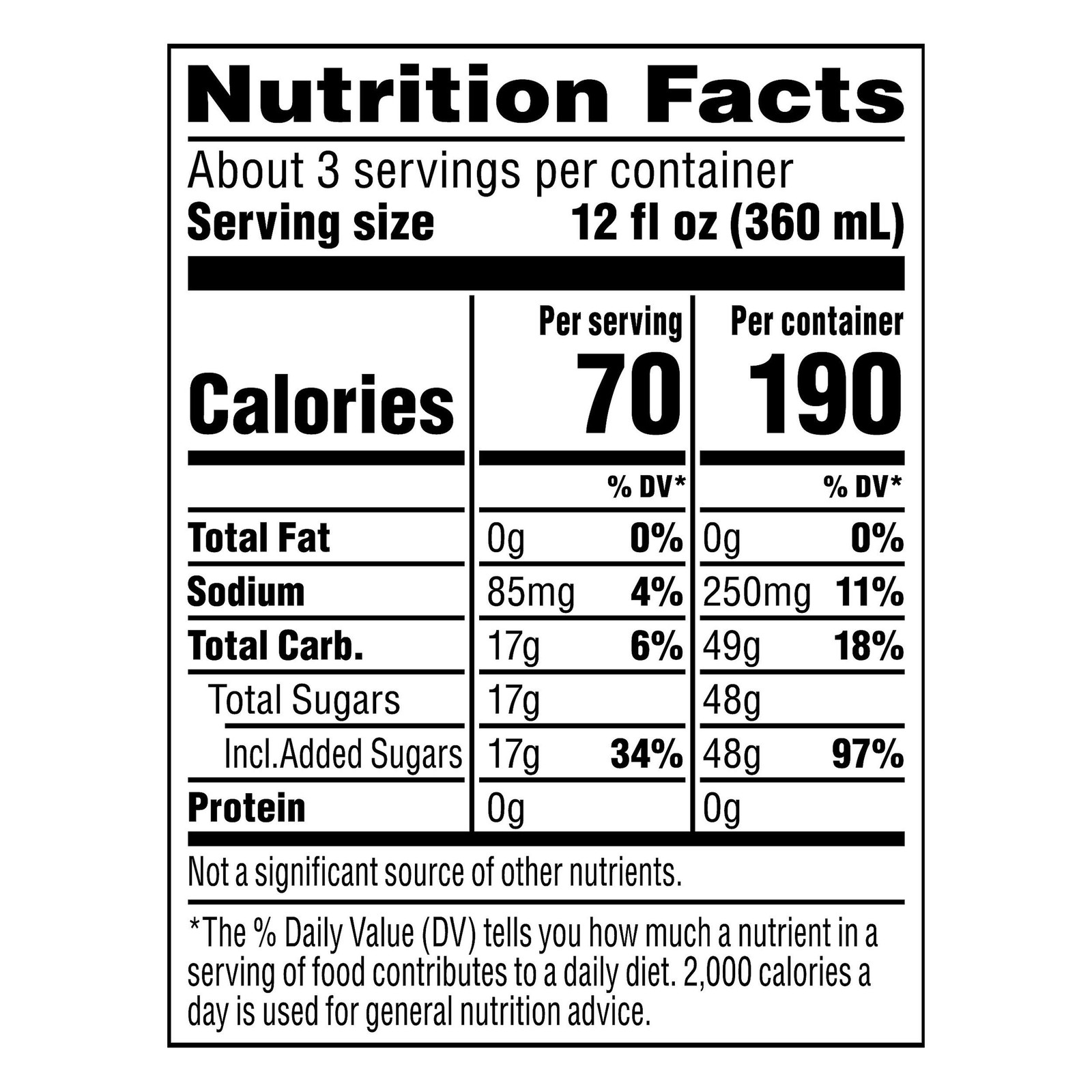 Brisk Raspberry Iced Tea 1 Liter Bottles – 15 Pack – Bold Berry Flavor