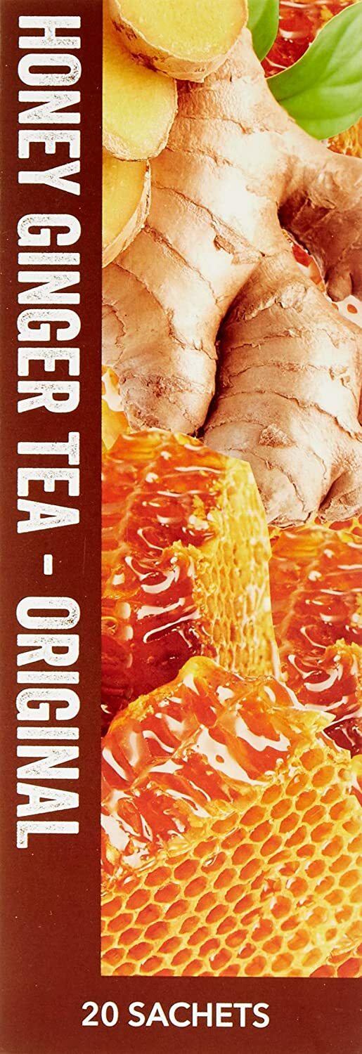 Pocas Honey Ginger Tea original Instant Honey Ginger Tea Made with Real Ginger