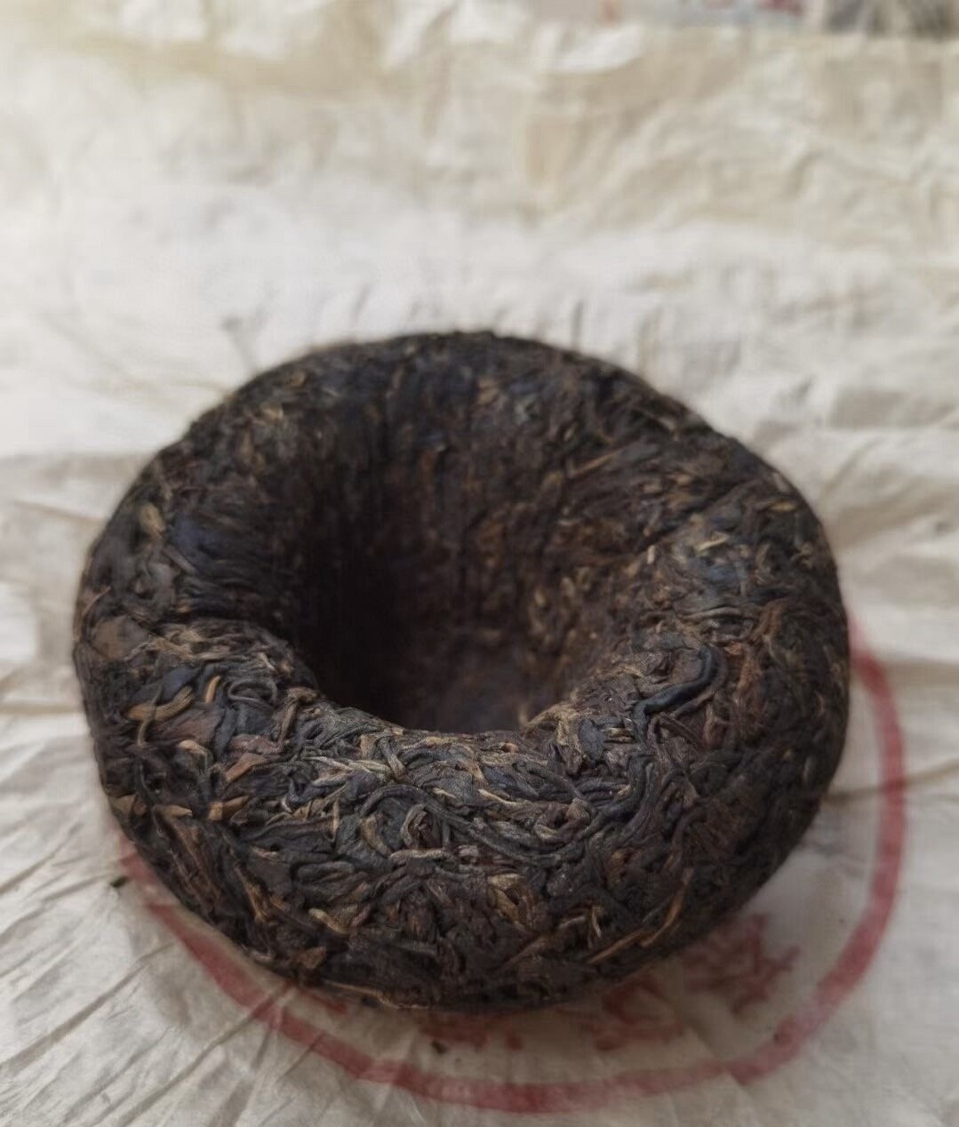 2001 Chinese Compressed Tea Cake Tuocha Style 250g Tea & Infusion茶王坨 普洱茶